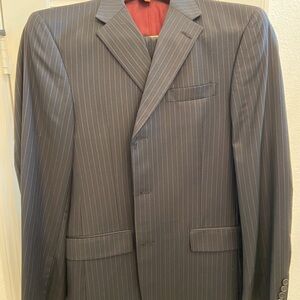Austin Reed Navy Pinstripe Men’s Suit. Classic Vintage.